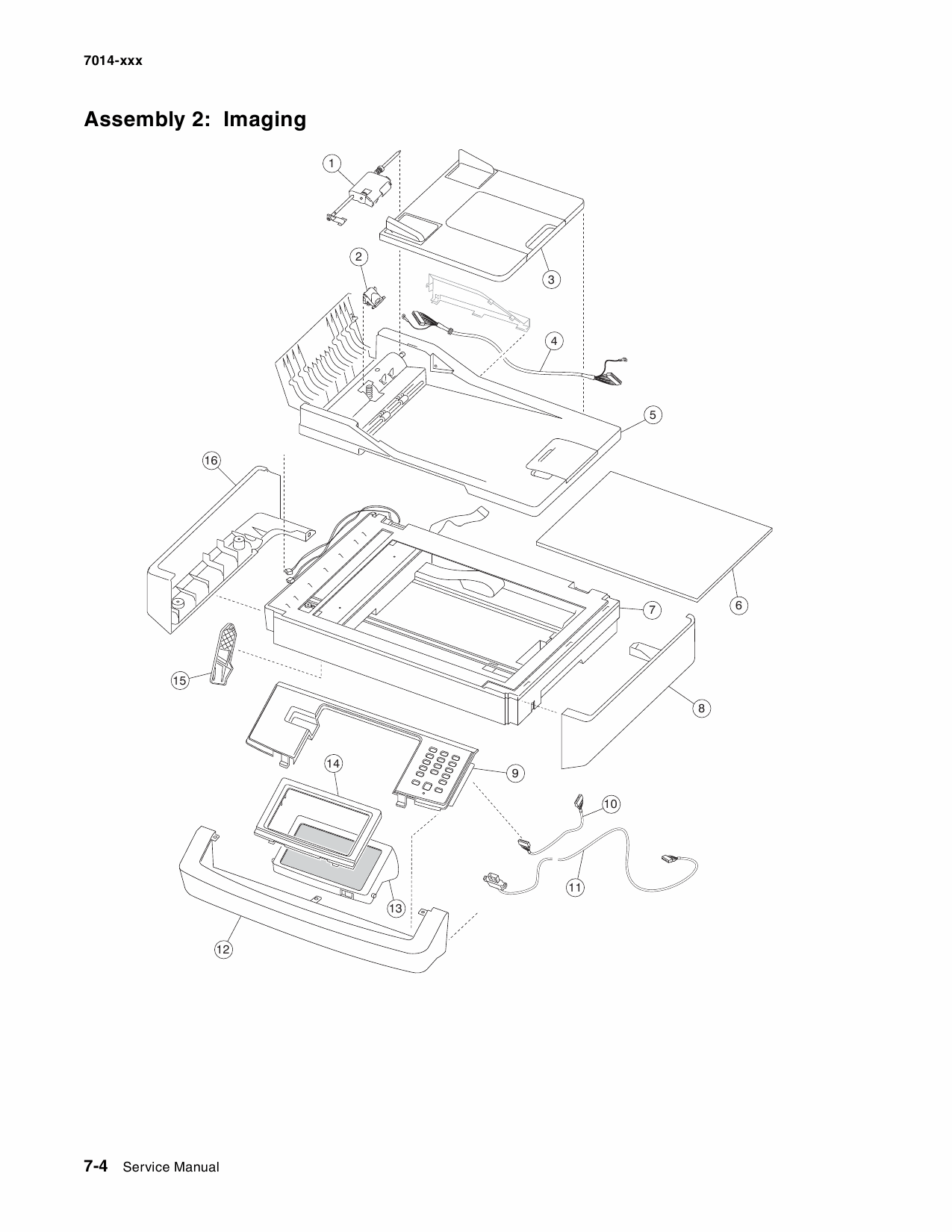 Lexmark X548de, X548dte, Service Manual Parts List
